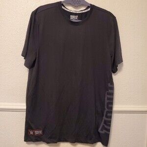 Tapout WWE Adult Shirt Black Size M Short Sleeve 100% Polyester Black Performanc